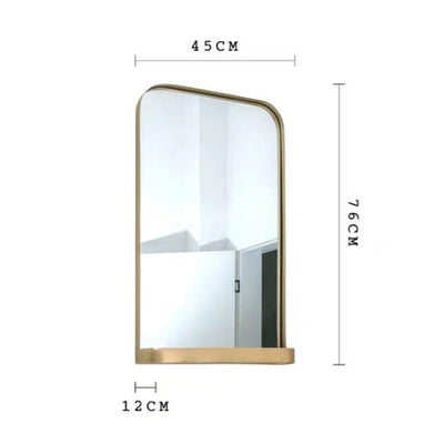 BOLEYN Classic Gold Wall Mirror