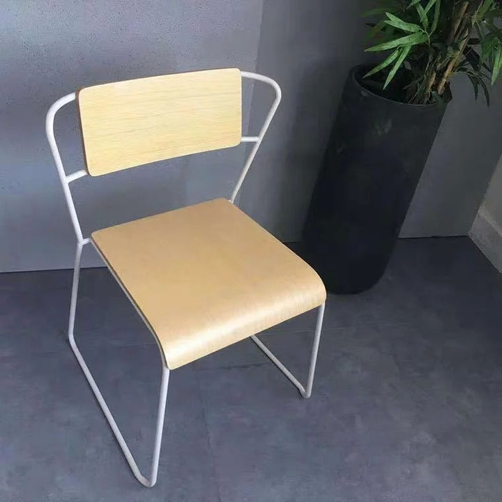 BRADY Minimalist Wooden Dining Chair