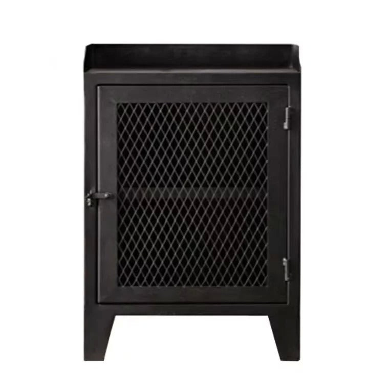 BRIDGET Modern Industrial Bedside Table
