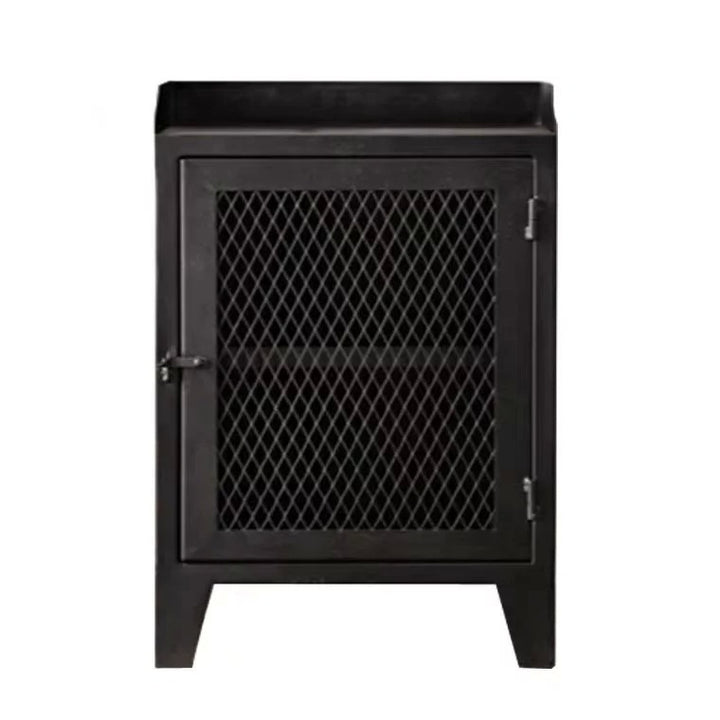 BRIDGET Modern Industrial Bedside Table