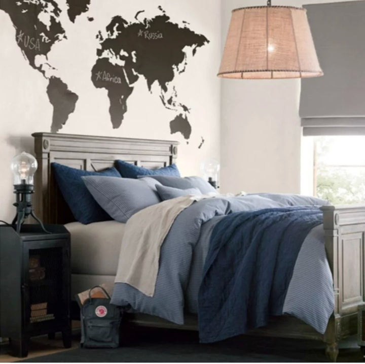 BRIDGET Modern Industrial Bedside Table