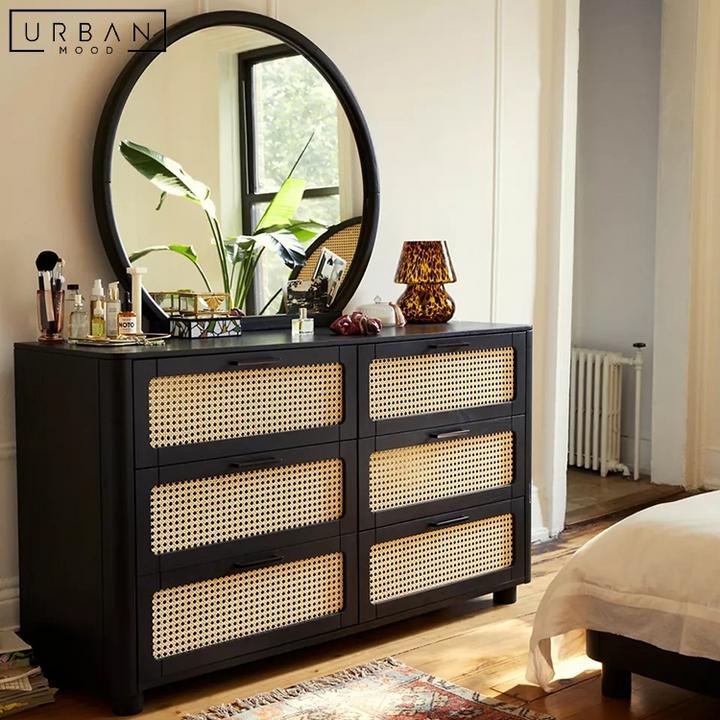 CADET Vintage Rattan Sideboard