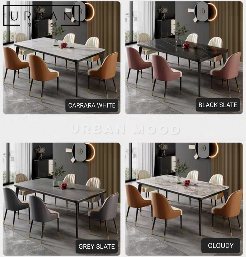 CHAPELLE Modern Sintered Stone Dining Table