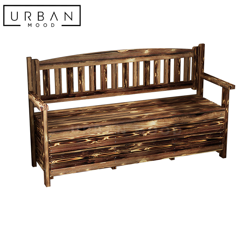 CLEMENS Cottage Storage Bench