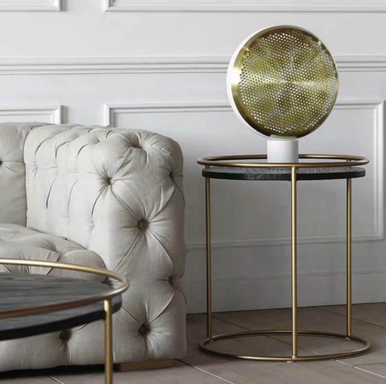 CORDELIA Modern Round Marble Coffee Table