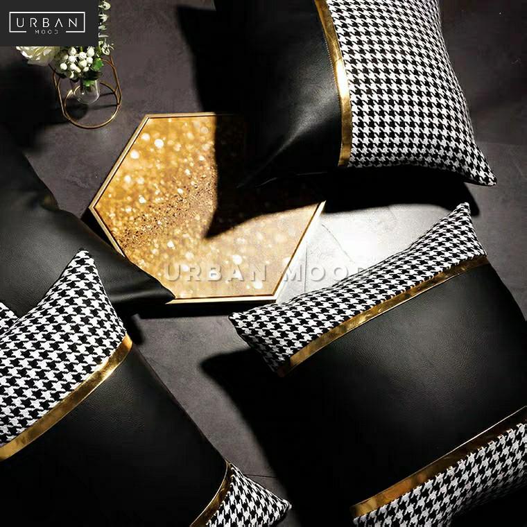 COVEN Modern Houndstooth Cushion