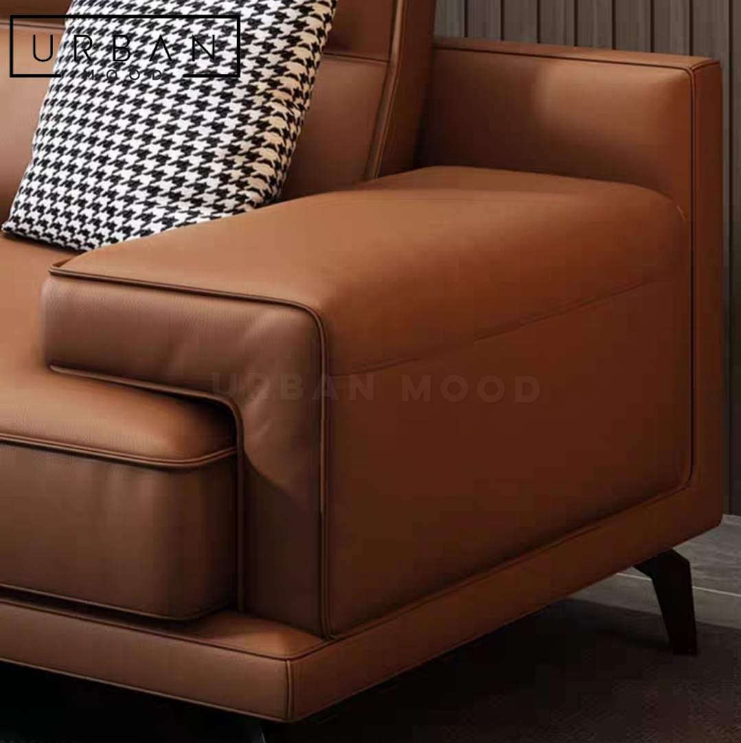 DEBEER Modern Leather Sofa