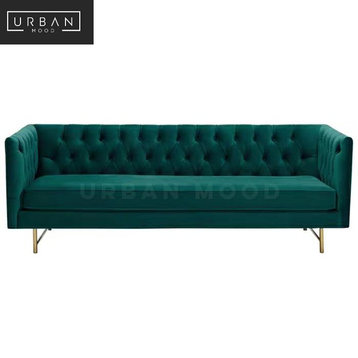 DIANNE French Velvet Tufted Sofa
