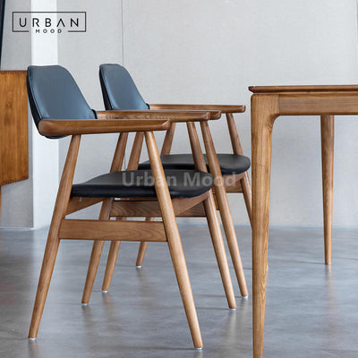 Premium | KEG Solid Wood Dining Chair