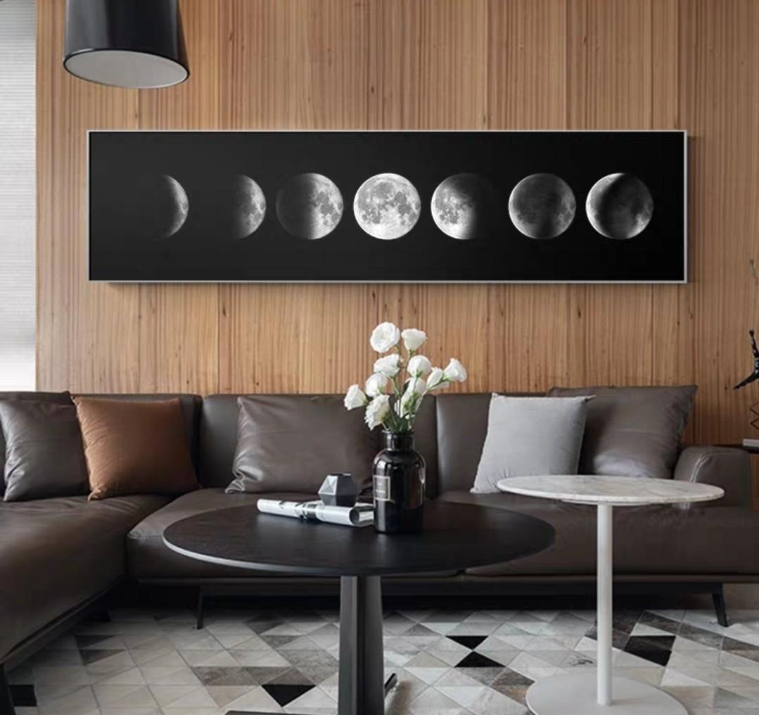 ECLIPSE Contemporary Lunar Wall Art