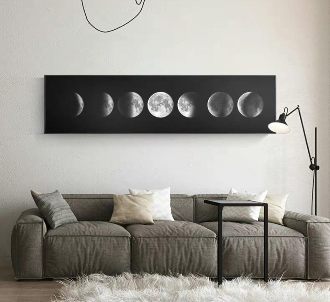 ECLIPSE Contemporary Lunar Wall Art