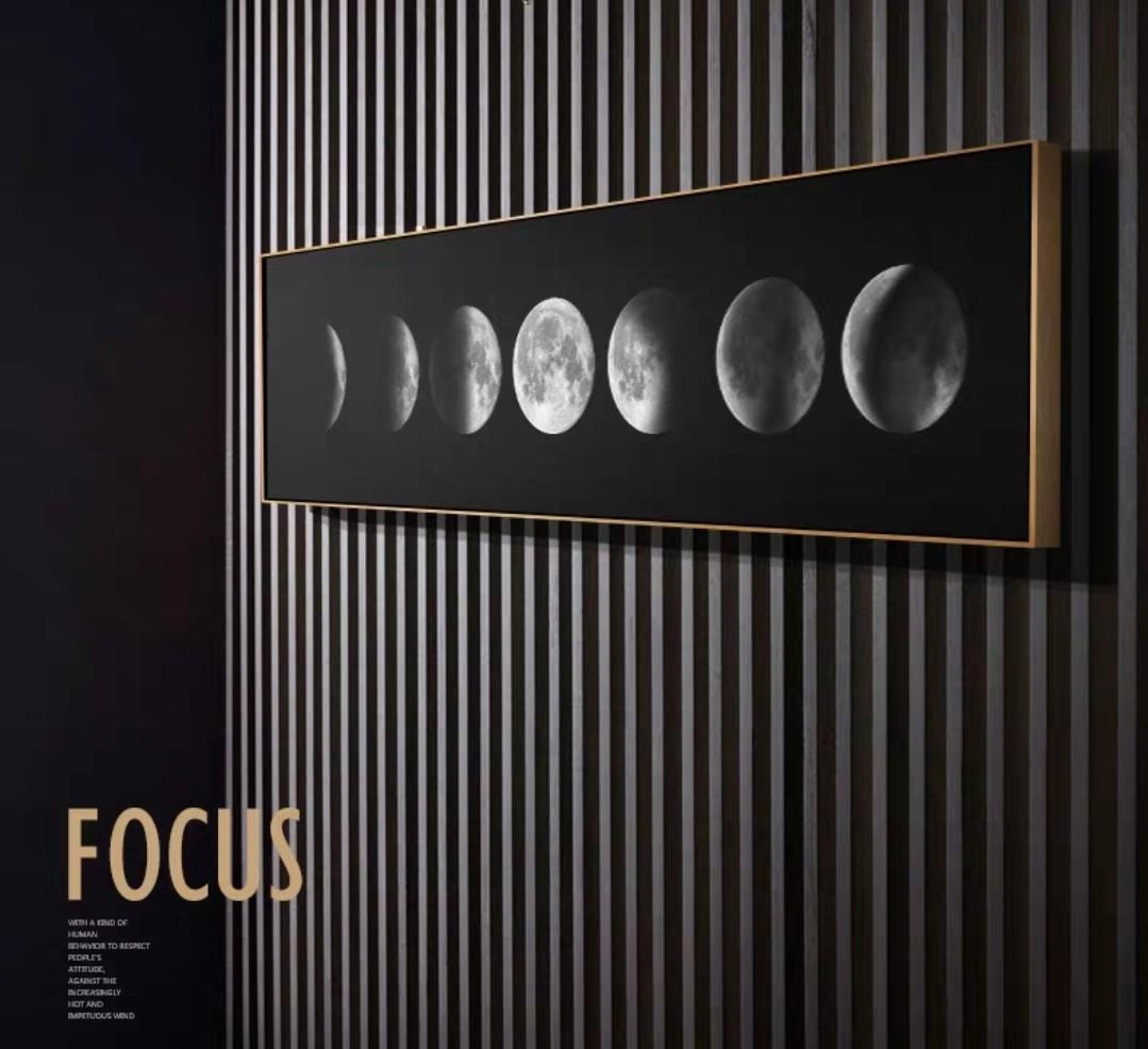 ECLIPSE Contemporary Lunar Wall Art