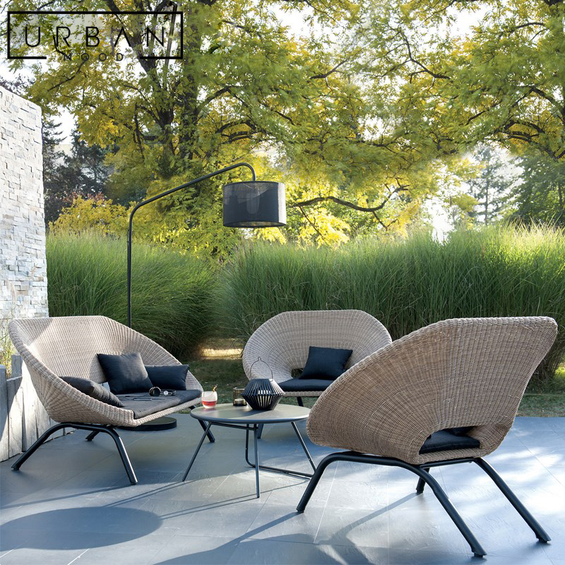 ENTHRAL Modern Rattan Outdoor Sofa Urban Mood