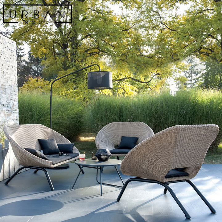 ENTHRAL Modern Rattan Outdoor Sofa