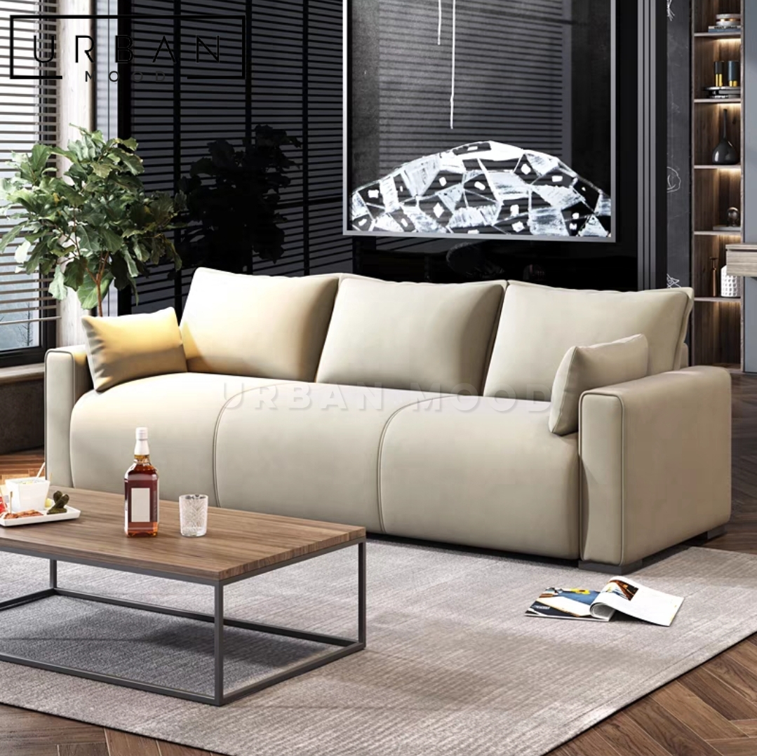 FINESS Modern Leathaire Sofa