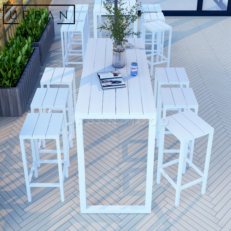 FOLIAGE Modern Outdoor Bar Table & Chairs