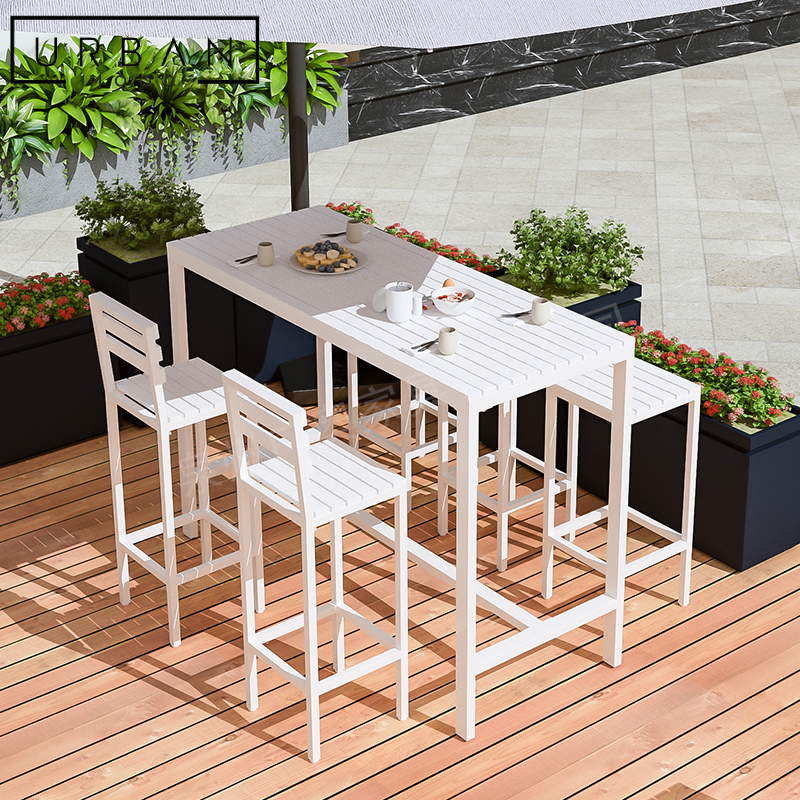 FOLIAGE Modern Outdoor Bar Table & Chairs