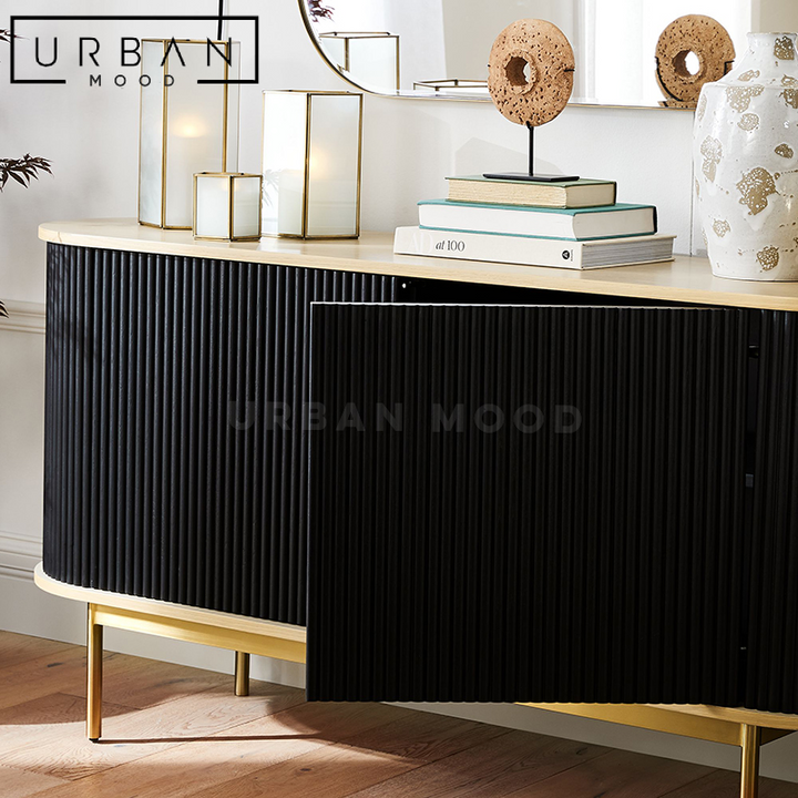 HANSELL Modern Solid Wood Sideboard