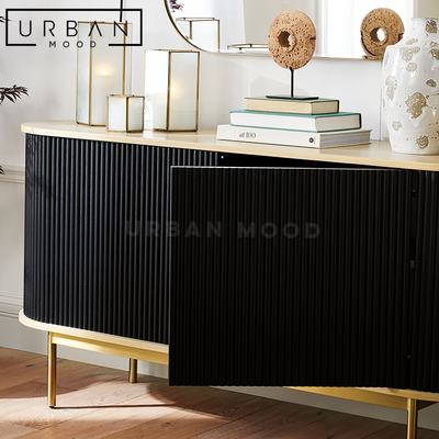 HANSELL Modern Solid Wood Sideboard