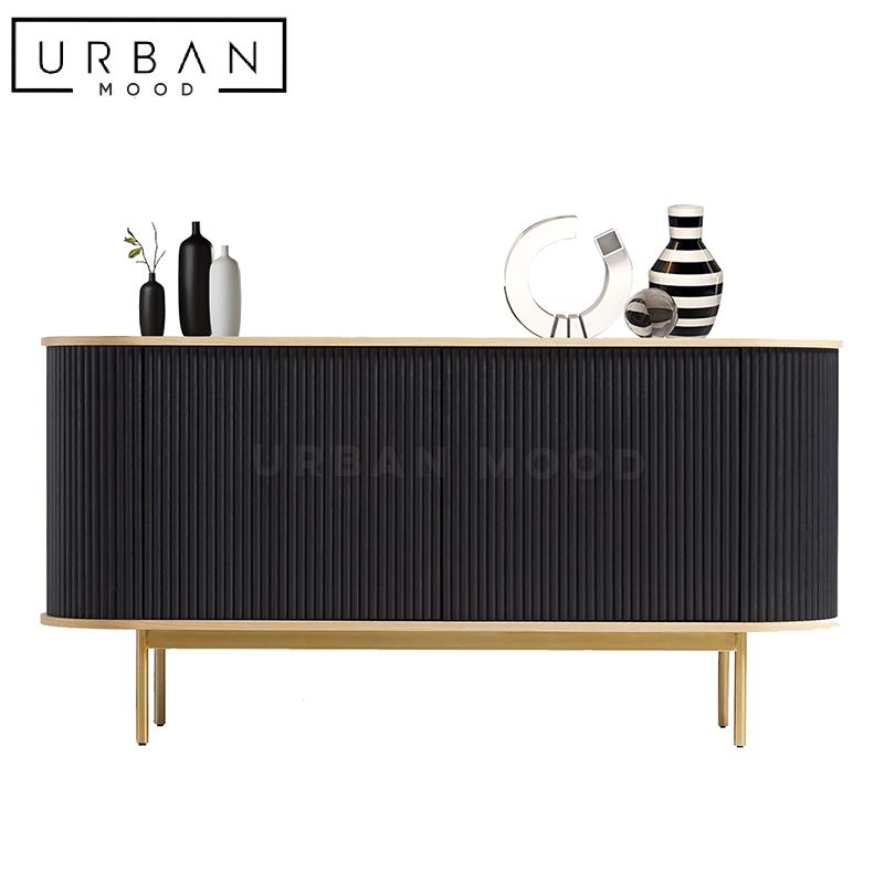 HANSELL Modern Solid Wood Sideboard