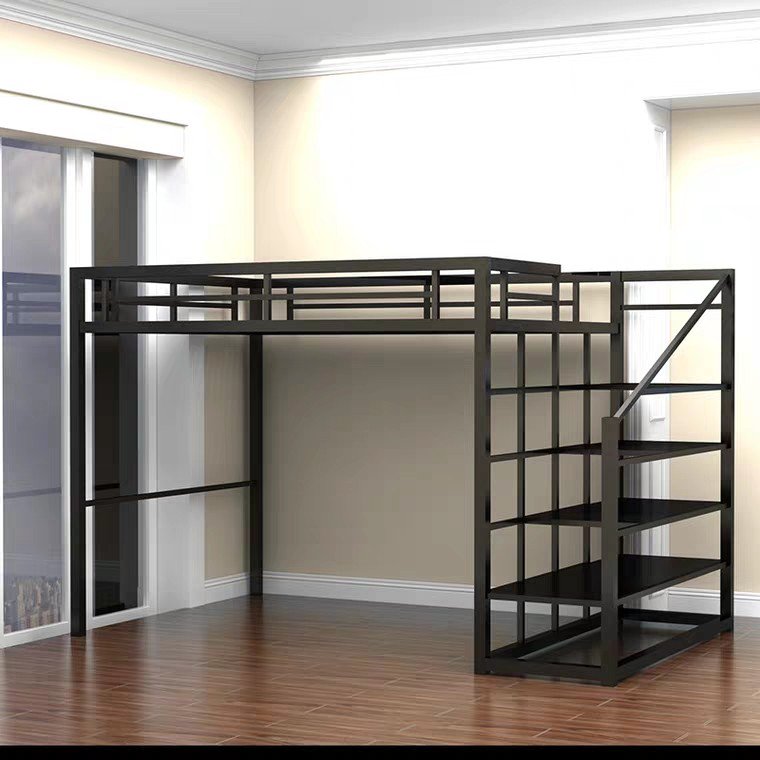 HAVEN Loft Bedframe with Study