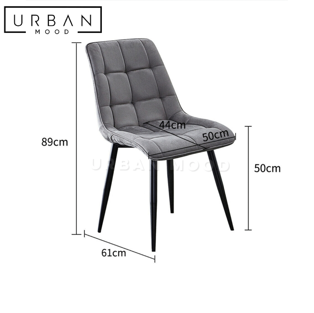 IBIZA Modern Velvet Dining Chair