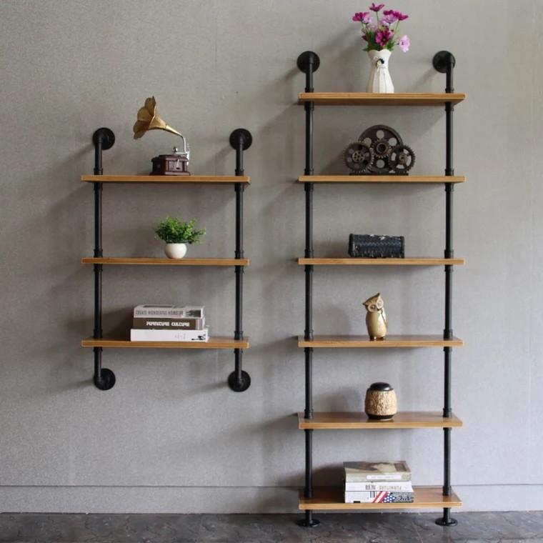 JAKOB Modern Industrial Wall Rack – Urban Mood