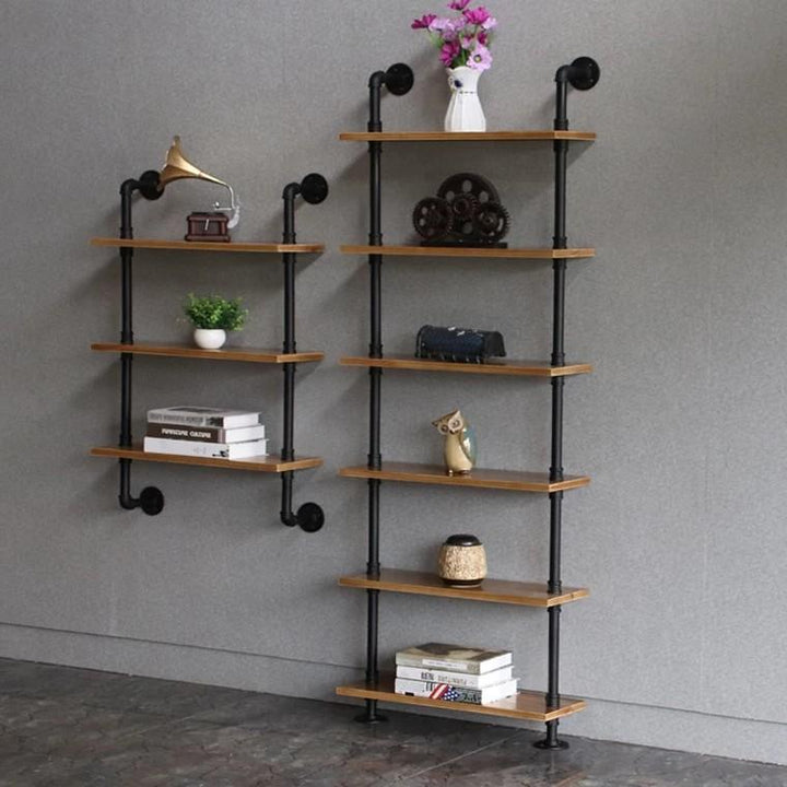 JAKOB Modern Industrial Wall Rack