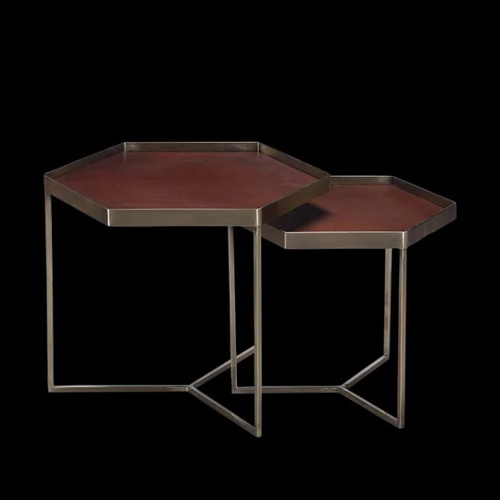 JARED Modern Hexagon Side Table