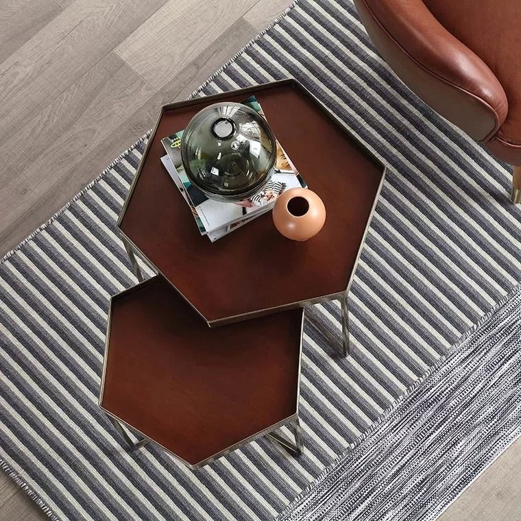 JARED Modern Hexagon Side Table