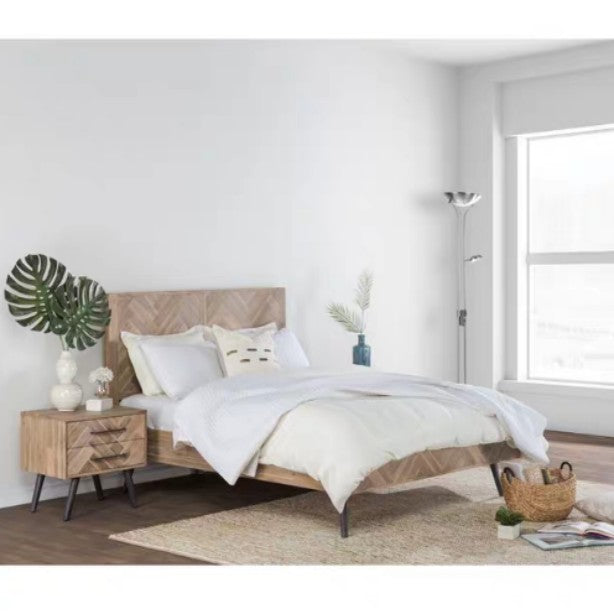 KINGSTON Rustic Solid Wood Bedframe