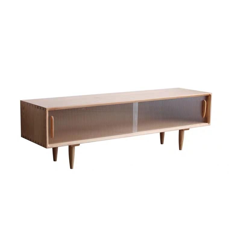 KIPLER Rustic Solid Wood TV Console