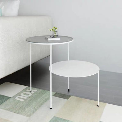 LEIGH Minimalist Wireframe Accent Side Table