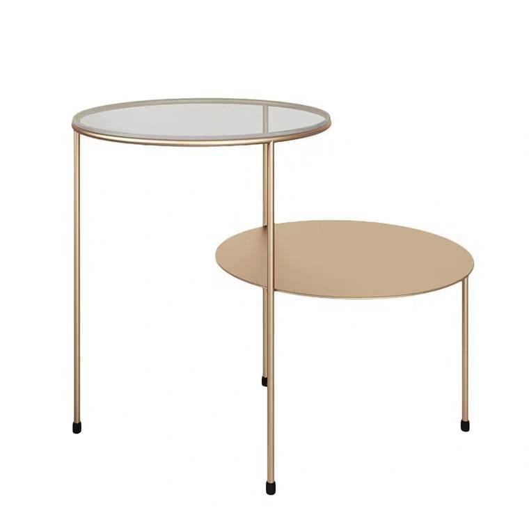 LEIGH Minimalist Wireframe Accent Side Table