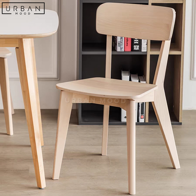 LOCALE Scandinavian Solid Wood Dining Chair