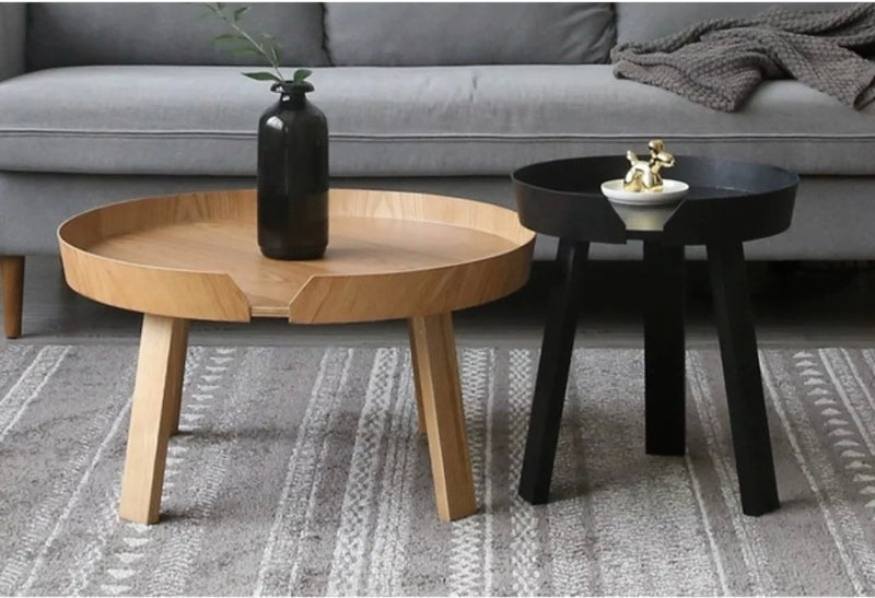 MARKO Scandinavian Round Nesting Coffee Table