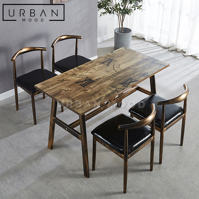MONTE Rustic Dining Table & Chairs