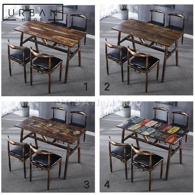 MONTE Rustic Dining Table & Chairs