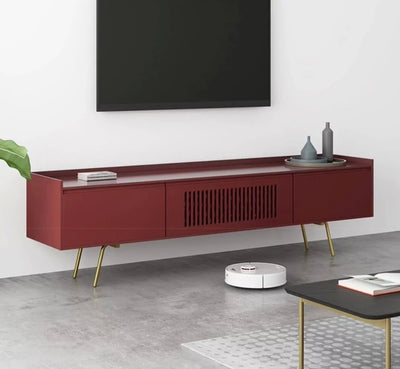 NAVER Modern Industrial TV Console