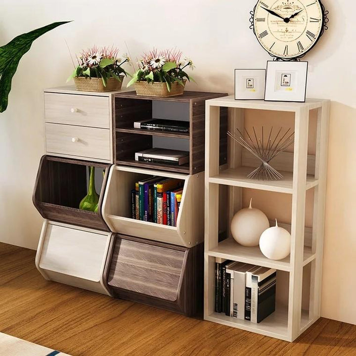 NOOK Modular Wooden Storage Shelves