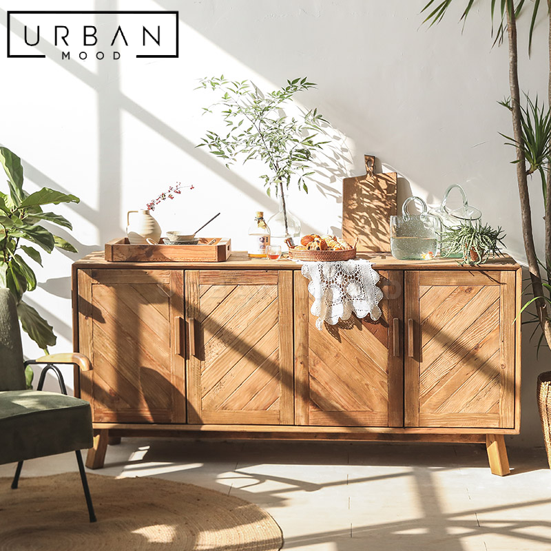 NORFOLK Rustic Solid Wood Sideboard