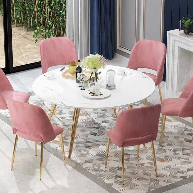 PAVILON Round Marble Dining Table