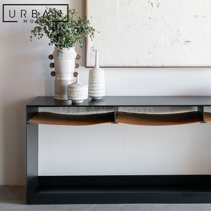 PHANTOM Modern Metal Console Table