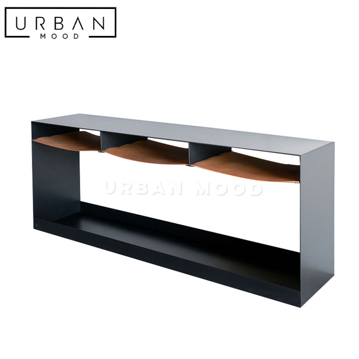 PHANTOM Modern Metal Console Table