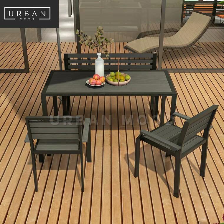 PICKET Modern Outdoor Table & Chairs