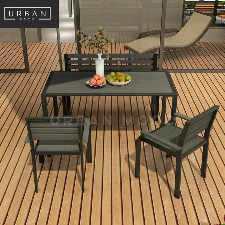 PICKET Modern Outdoor Table & Chairs