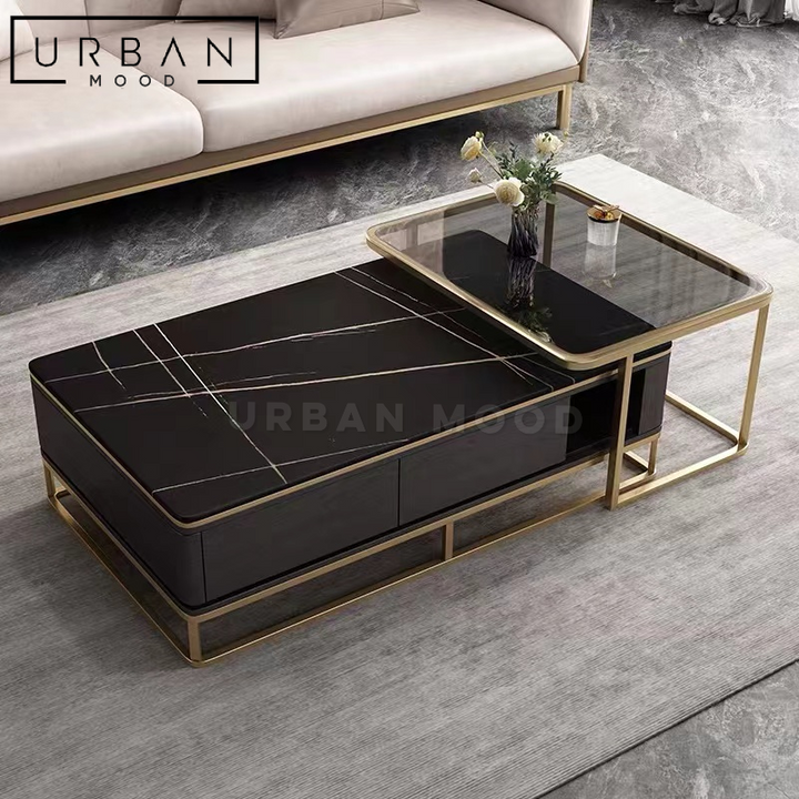 PRISE Modern Sintered Stone Coffee Table