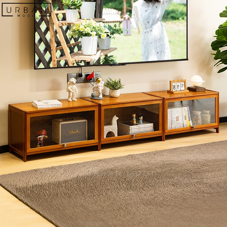 RAVIN Rustic Modular TV Console