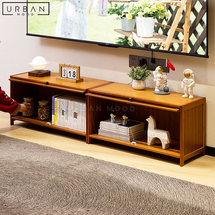 RAVIN Rustic Modular TV Console – Urban Mood