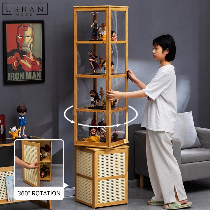 RODYK Modern Rotating Display Cabinet – Urban Mood